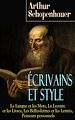 Télécharger le livre :  Écrivains et Style: La Langue et les Mots, La Lecture et les Livres, Les Belles-lettres et les Lettrés, Penseurs personnels