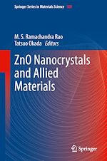 Télécharger le livre :  ZnO Nanocrystals and Allied Materials