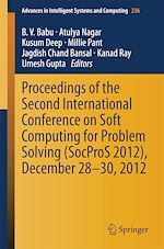 Télécharger le livre :  Proceedings of the Second International Conference on Soft Computing for Problem Solving (SocProS 2012), December 28-30, 2012