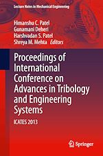 Télécharger le livre :  Proceedings of International Conference on Advances in Tribology and Engineering Systems