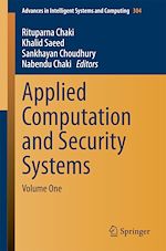 Télécharger le livre :  Applied Computation and Security Systems