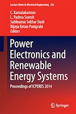 Télécharger le livre :  Power Electronics and Renewable Energy Systems
