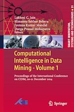 Télécharger le livre :  Computational Intelligence in Data Mining - Volume 1