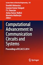Télécharger le livre :  Computational Advancement in Communication Circuits and Systems