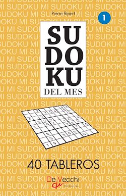 Télécharger le livre :  Sudoku del mes 1 - 40 tableros