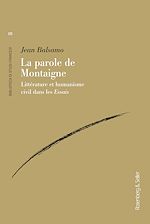 Télécharger le livre :  La parole de Montaigne