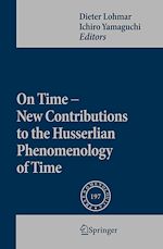 Télécharger le livre :  On Time - New Contributions to the Husserlian Phenomenology of Time