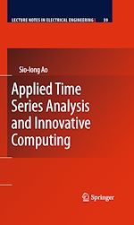 Télécharger le livre :  Applied Time Series Analysis and Innovative Computing