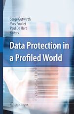 Télécharger le livre :  Data Protection in a Profiled World