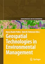 Télécharger le livre :  Geospatial Technologies in Environmental Management