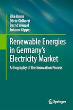 Télécharger le livre :  Renewable Energies in Germany's Electricity Market