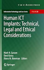 Télécharger le livre :  Human ICT Implants: Technical, Legal and Ethical Considerations