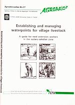 Download this eBook Establishing and Managing Waterpoints for Village Livestock