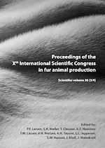 Télécharger le livre :  Proceedings of the Xth International Scientific Congress in Fur Animal Production