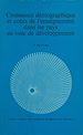 Télécharger le livre :  Croissance démographique et coûts de l'enseignement dans les pays en voie de développement