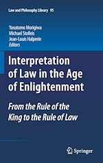 Télécharger le livre :  Interpretation of Law in the Age of Enlightenment
