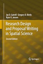 Télécharger le livre :  Research Design and Proposal Writing in Spatial Science