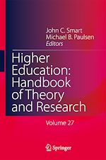 Télécharger le livre :  Higher Education: Handbook of Theory and Research