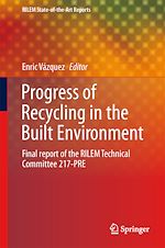 Télécharger le livre :  Progress of Recycling in the Built Environment