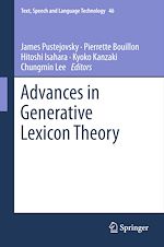 Télécharger le livre :  Advances in Generative Lexicon Theory