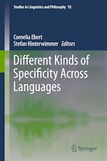 Télécharger le livre :  Different Kinds of Specificity Across Languages