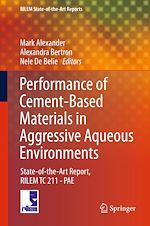 Télécharger le livre :  Performance of Cement-Based Materials in Aggressive Aqueous Environments