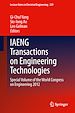 Télécharger le livre :  IAENG Transactions on Engineering Technologies