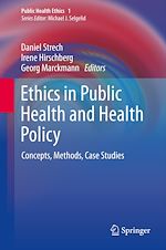 Télécharger le livre :  Ethics in Public Health and Health Policy