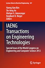 Télécharger le livre :  IAENG Transactions on Engineering Technologies