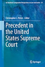 Download this eBook Precedent in the United States Supreme Court