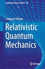 Télécharger le livre :  Relativistic Quantum Mechanics