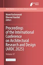 Download this eBook Proceedings of the International Conference on Architectural Research and Design (ARDC 2025)