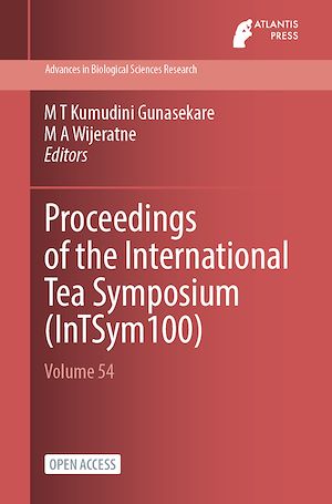 Téléchargez le livre :  Proceedings of the International Tea Symposium (InTSym100)