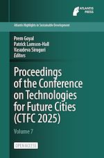 Download this eBook Proceedings of the Conference on Technologies for Future Cities (CTFC 2025)