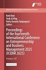 Download this eBook Proceedings of the fourteenth International Conference on Entrepreneurship and Business Management 2025 (ICEBM 2025)