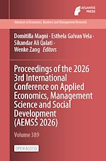 Download this eBook Proceedings of the 2026 3rd International Conference on Applied Economics, Management Science and Social Development (AEMSS 2026)
