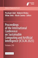 Télécharger le livre :  Proceedings of the International Conference on Sustainable Computing and Artificial Intelligence (ICSCAI 2025)