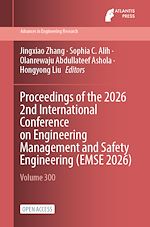 Download this eBook Proceedings of the 2026 2nd International Conference on Engineering Management and Safety Engineering (EMSE 2026)
