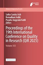 Download this eBook Proceedings of the 19th International Conference on Quality in Research (QiR 2025)