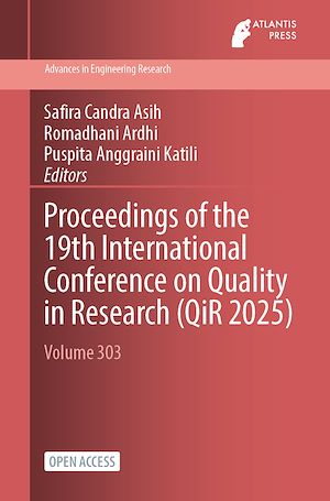 Download the eBook: Proceedings of the 19th International Conference on Quality in Research (QiR 2025)