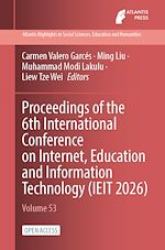 Download this eBook Proceedings of the 6th International Conference on Internet, Education and Information Technology (IEIT 2026)
