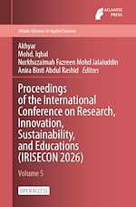 Download this eBook Proceedings of the International Conference on Research, Innovation, Sustainability, and Educations (IRISECON 2026)