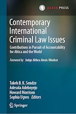Télécharger le livre :  Contemporary International Criminal Law Issues