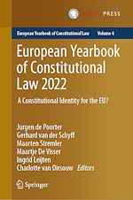 Télécharger le livre :  European Yearbook of Constitutional Law 2022