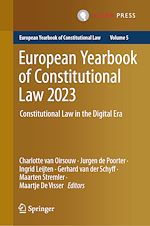 Télécharger le livre :  European Yearbook of Constitutional Law 2023