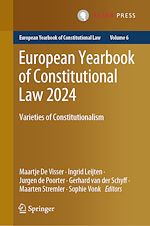 Télécharger le livre :  European Yearbook of Constitutional Law 2024