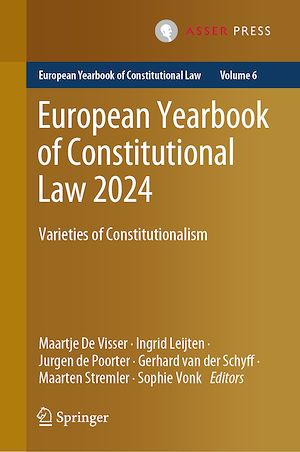 Téléchargez le livre :  European Yearbook of Constitutional Law 2024