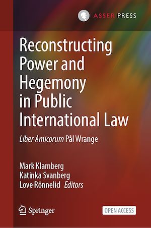 Téléchargez le livre :  Reconstructing Power and Hegemony in Public International Law