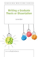 Download this eBook Writing a Graduate Thesis or Dissertation