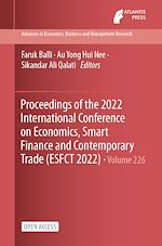 Download this eBook Proceedings of the 2022 International Conference on Economics, Smart Finance and Contemporary Trade (ESFCT 2022)